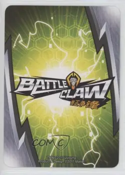 2017 Battle Claw - Trading Card Game Luck of the Dragon #89 - Image 2