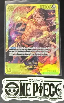 One Piece OP07-119 SEC Portgas.D.Ace - English - Foil - NM/M - Image 1