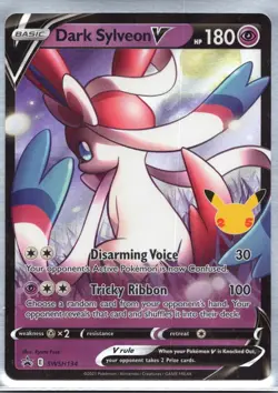 NM - Dark Sylveon V #SWSH134 | Promo | SWSH: Sword & Shield Promo Cards - Image 1