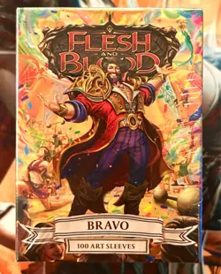 Flesh and Blood - Bravo, Star of the Show - Dragon Shield Card Art Sleeves - Image 1
