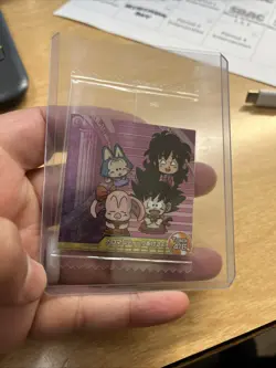 Son Goku 6-19 Dragonball Holo Anime Wafer Sticker Bandai Card TCG Japanese - Image 1