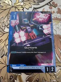 Gundam Card Game Singles GD01-008 U Guntank New Type Rising - Image 1