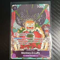 Monkey.D.Luffy (BANDAI Card Games Fest 25-26) OP07-073 One Piece Promo NM - Image 1