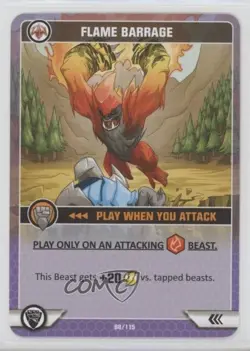 2017 Battle Claw - Trading Card Game Flame Barrage #68 - Image 1