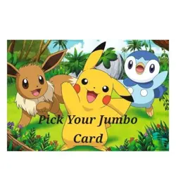 Pokemon Jumbo Cards. Pick Your Card - Image 1