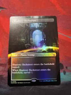 Shadowy Backstreet (Borderless) Murders at Karlov Manor Foil - Image 1