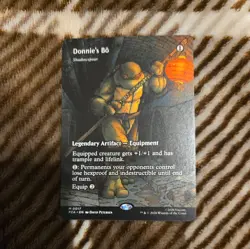 Donnie's Bo - Shadowspear (Borderless) Teenage Mutant Ninja Turtles Foil - MTG - Image 2