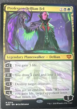 Professor Dellian Fel Promo Pack: Secrets of Strixhaven Regular - Image 1