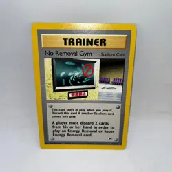 No Removal Gym 103/132 Rare Gym Heroes Pokemon Unlimited Heavily Played - Image 1