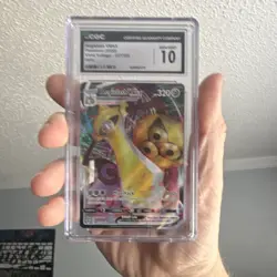 Aegislash VMAX 127/185 Vivid Voltage Ultra Rare Full Art Holo CGC 10 Pokemon TCG - Image 1