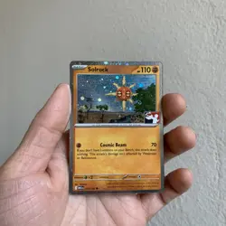 Pokemon - NM Solrock 075/132 Cosmos Holo - Prize Pack Series 8 - Image 1