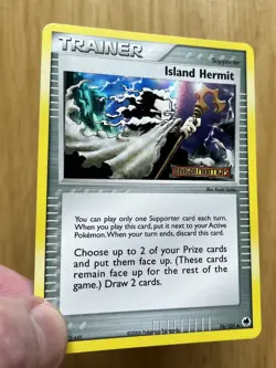 Pokemon TCG ISLAND HERMIT 76/101 Reverse HoloFoil EX Dragon Frontiers 2006 NM/M - Image 3