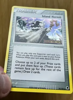 Pokemon TCG ISLAND HERMIT 76/101 Reverse HoloFoil EX Dragon Frontiers 2006 NM/M - Image 4