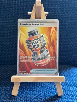 Pokemon Premium Power Pro 174/132 Mega Evolution Full Art Trainer NM+ - Image 1