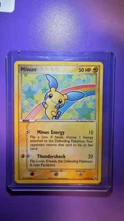 Pokemon Minun 67/101 Hidden Legends Basic 50 HP Common Regular English Card - Image 1