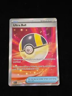 Pokemon 2025 Ultra Ball 264/217 Ultra Rare Me: Ascended Heroes Holo - Image 1