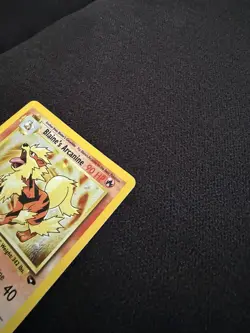 Pokemon TCG Blaine's Arcanine Gym Challenge 1/132 Holo Unlimited Holo Rare LP - Image 4