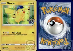 Pikachu 028/078 Holo R Pokemon GO Pokemon Holo NM/M - Image 2