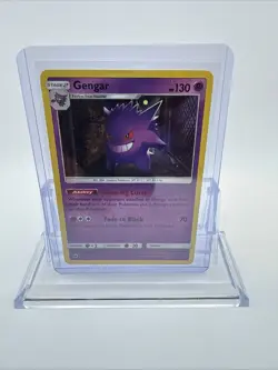 Gengar Pokemon TCG Sm Crimson Invasion 38/111 Holo Rare Stage 2 HP130 2017 - Image 1