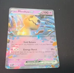 Pokemon TCG Mimikyu EX Promo Holo SV: Scarlet & Violet SVP 004 190HP - Image 1