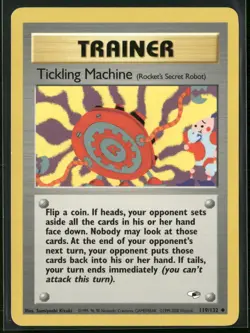 Tickling Machine 119/132 Uncommon Gym Heroes Pokemon Near Mint - Image 1