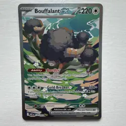 Pokemon Bouffalant ex 170/086 Sv: White Flare 220 HP Special Illustration Rare … - Image 1