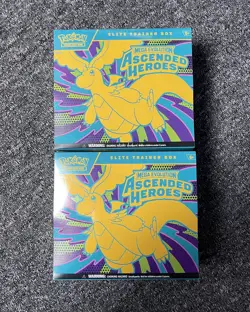 Pokemon TCG Ascended Heroes Elite Trainer Box 2X Brand New & Sealed (Normal ETB) - Image 1