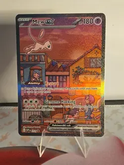 Mew ex SVP053 Pokemon TCG Scarlet & Violet Promo Holo Full Art NM - Image 1