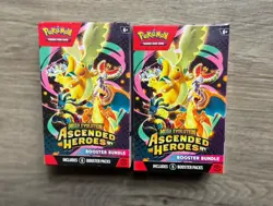 Pokemon- Ascended Heroes Booster Bundle - Lot of 2 Sealed New - Image 1