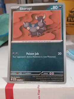 SKORUPI 051/088 POKEMON PERFECT ORDER ME03 REVERSE HOLO - Image 1