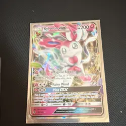 Pokemon TCG Glaceon BW90 & Sylveon GX 92/145 Holo Promo BW Promo Sun & Moon Lot - Image 2