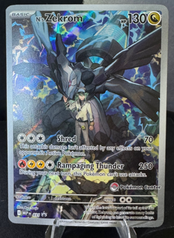 N's Zekrom #31 POKEMON CENTER (STAMPED) Promo Ascended Heroes (Great Centering!) - Image 1