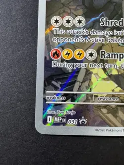 N's Zekrom #31 POKEMON CENTER (STAMPED) Promo Ascended Heroes (Great Centering!) - Image 5