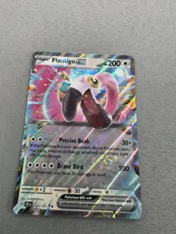 Pokemon Flamingo ex 160/191 Holo Ultra Rare Full Art Surging Sparks MINT - Image 2