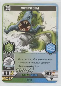 2017 Battle Claw - Trading Card Game Viperstorm #29 - Image 1