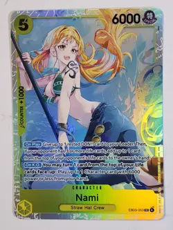 Nami EB03-053 SR One Piece TCG Extra Booster Heroines Edition - Image 1