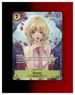 Stussy (Alternate Art) OP13-110 Foil - One Piece Carrying On His Will - Image 1
