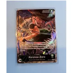 One Piece Roronoa Zoro OP12-020 Alt Art Leader - Image 1