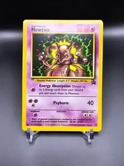 LP - Mewtwo - 14 - WoTC Black Star Promo - Pokemon Card - Image 1
