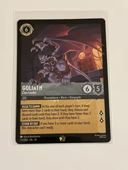 Disney Lorcana Goliath - Clan Leader 173/204 Whispers in the Well Non-Foil Mint - Image 1
