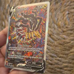 Giratina V 186/196 SWSH11 Lost Origin Ultra Rare Full Art Holo 220 HP - Image 4