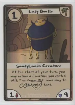 2014 Adventure Time: Card Wars Expansion Sets Lady Beetle - Image 1