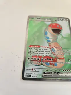 Pokemon TCG Orthworm EX 162/142 Ultra Rare Full Art Card NM Stellar Crown - Image 2
