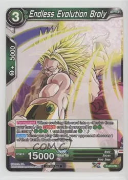 2017-Current Dragon Ball Super Card Game Promos Endless Evolution Broly #P-033 - Image 1