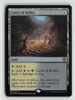 Caves of Koilos 244 Foil Dominaria United DMU MTG Magic - Image 1