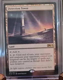 Detection Tower Core Set 2019 MTG Regular Lightly Played - Image 3