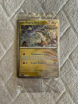 Pokemon TCG: SV07 Stellar Crown Best Buy Promo Stamped - Raging Bolt 111/142 - Image 1