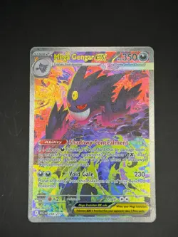 MEGA GENGAR ex 284/217 Special Illustration Rare Ascended Heroes Pokemon Card - Image 2
