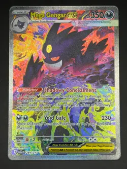 MEGA GENGAR ex 284/217 Special Illustration Rare Ascended Heroes Pokemon Card - Image 3