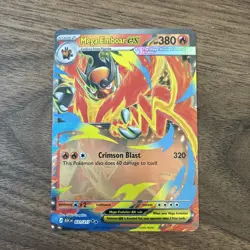 Mega Emboar Ex 031/217 Ascended Heroes Pack Fresh Pokemon Card NM - Image 1